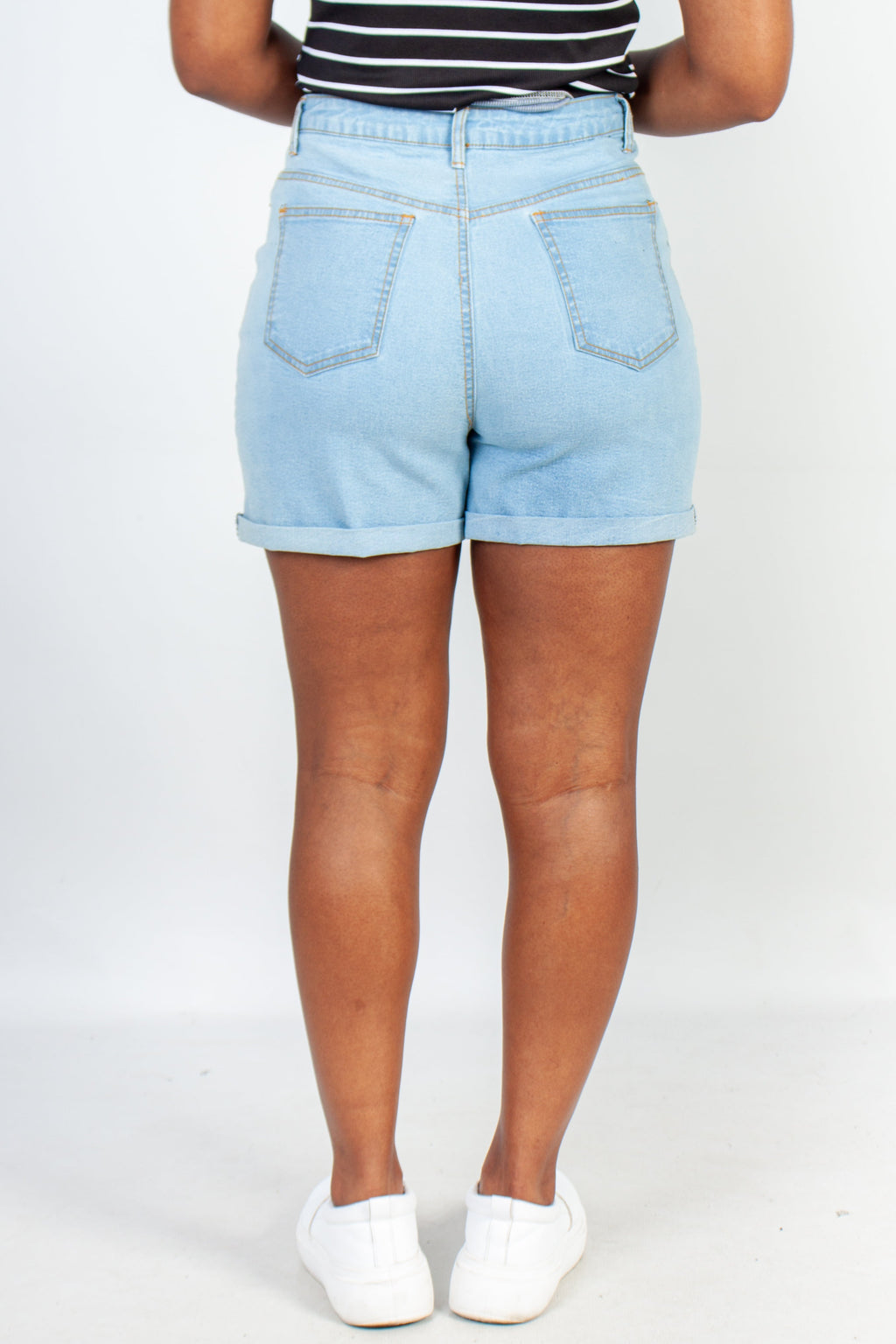 Denim Mom Shorts